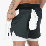 Multifunktionale Trainings Shorts/ Jogging Shorts - Tigers Home Gym